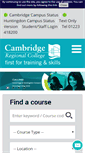 Mobile Screenshot of camre.ac.uk
